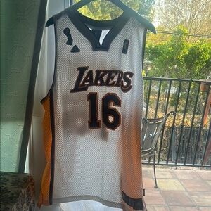 Nike Lakers Jersey White